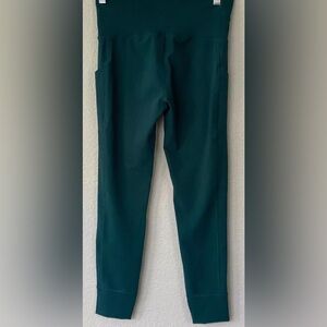 VUORI Daily Jogger Leggings Green/Blue 7/8 Ankle High Waisted Size Medium